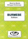 EnglishBurmese  BurmeseEnglish WordtoWord Dictionary Suitable for Exams