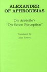 On Aristotle's on Sense Perception