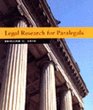 Legal Research for Paralegals