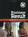 Business Result Elementary With Interactive Workbook on CDROM Student's Book Pack
