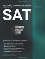 SAT Reading Comprehension Workbook Advanced Practice Series