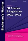Blackstone's EU Treaties  Legislation 20212022