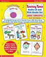 Teaching Tunes Audio CD and MiniBooks Set Basic Concepts 12 Delightful Songs Set to Favorite Tunes With SingAlong MiniBooks That Teach Primary Concepts  Build Early Literacy