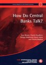 How Do Central Banks Talk Geneva Report on the World Economy 3