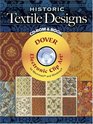 Historic Textile Designs CDROM and Book