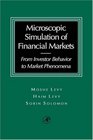 Microscopic Simulation of Financial Markets From Investor Behavior to Market Phenomena