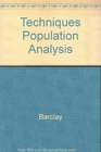 Techniques Population Analysis