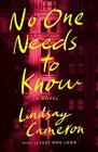 No One Needs to Know: A Novel
