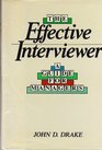 Effective Interviewer A Guide for Managers