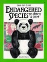 EasytoMake Endangered Species to Stitch  Stuff
