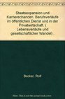 Staatsexpansion und Karrierechancen Berufsverlaufe im offentlichen Dienst und in der Privatwirtschaft