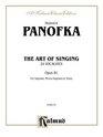 The Art of Singing 24 Vocalises Op 81