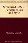 Structured Basic Fundamentals and Style for the IBM PC and Compatibles/Book and Disk