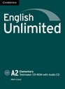 English Unlimited Elementary Testmaker CDROM and Audio CD