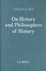 On History and Philosophers of History