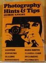 Photography Hints and Tips