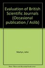 An evaluation of British scientific journals