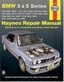 Haynes Repair Manuals BMW 3 and 5 Series 19821992