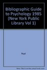 Bibliographic Guide to Psychology