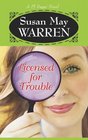 Licensed for Trouble (Center Point Christian Mystery (Large Print))