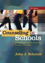 Counseling In Schools Comprehensive Programs of Responsive Services for All Students