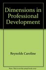Dimensions in professional development