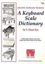 A Keyboard Scale Dictionary