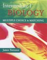 Intermediate 1 Biology Multiple Choice and Matching Multiple Choice and Matching