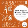 4000 Alphabet  Letter Motifs A Sourcebook