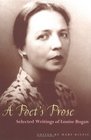 Poets Prose  Selected Writings Of Louise Bogan
