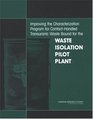 Improving the Characterization Program for ContactHandled Transuranic Waste Bound for the Waste Isolation Pilot Plant