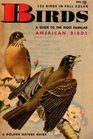 Birds A Guide to the Most Familiar American Birds 125 Birds in Full Color A Golden Nature Guide