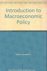 An Introduction to Macroeconomic Policy
