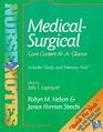 Nursenotes MedicalSurgical  Core Content AtAGlance
