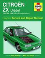 Citroen ZX Diesel 199193 1905cc Service and Repair Manual