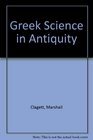 Greek Science in Antiquity