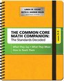 The Common Core Mathematics Companion 35 The Standards Decoded