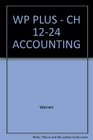 Accounting 20th Edition Working Papers  Chapters 1224