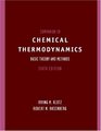 Companion to Chemical Thermodynamics 6th Edition