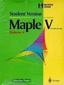 Maple V Student Version  Release 4  Macintosh Version
