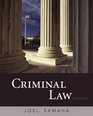 Study Guide for Samaha's Ciminal Law