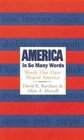 America in So Many Words  Words That Have Shaped America