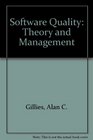 Software Quality Theory and Management