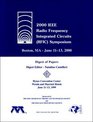 2000 IEEE Radio Frequency Integrated Circuits  Symposium