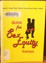 Guide for sex equity trainers