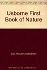 Usborne First Book of Nature