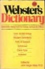 Webster's Dictionary Specially Designed for Home School  Office