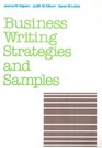 Business Writing Strategies and Samples