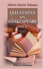Questions on Shakespeare