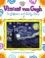 Vincent Van Gogh Sunflowers and Swirley Stars